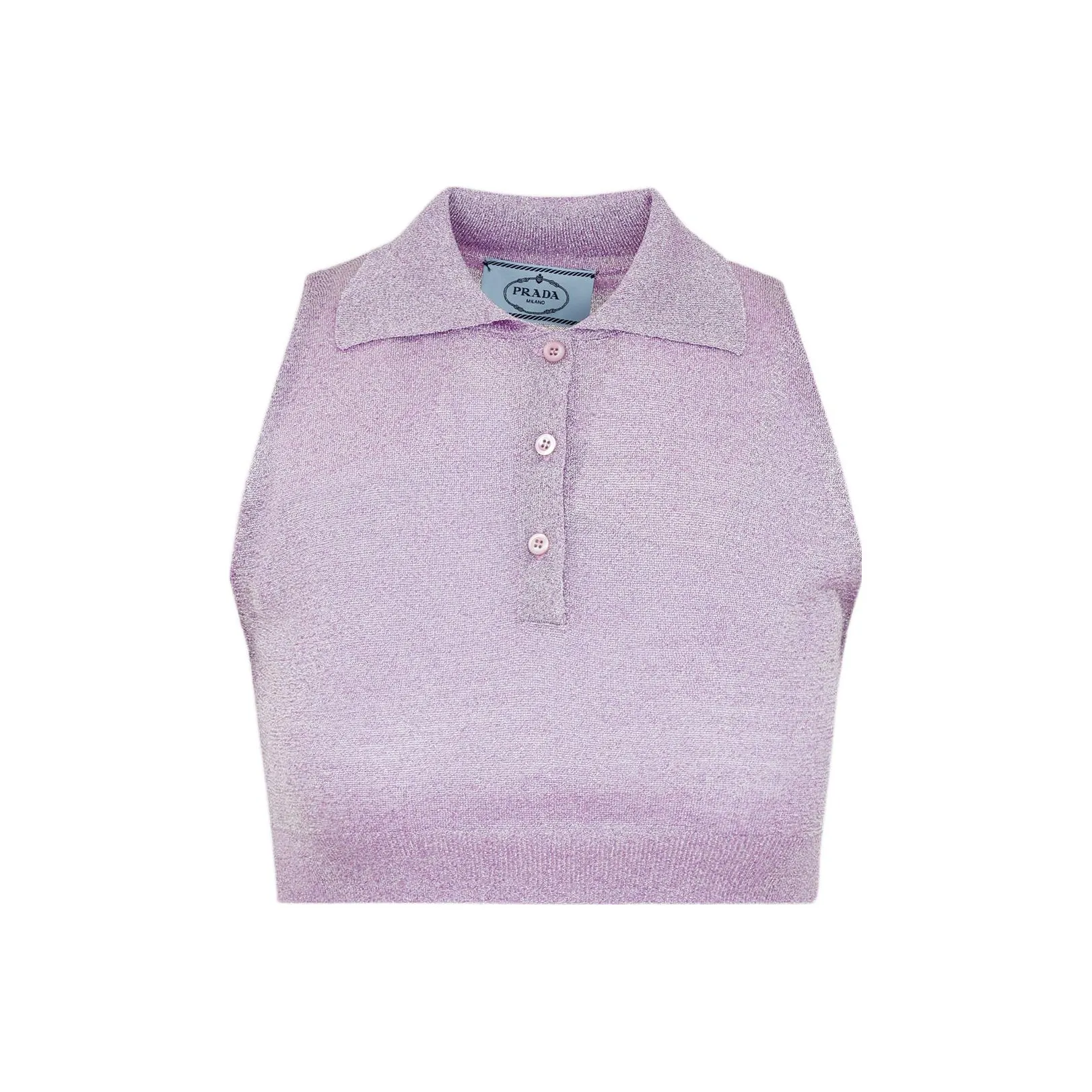 PRADA Фиолетовый Женские Поло