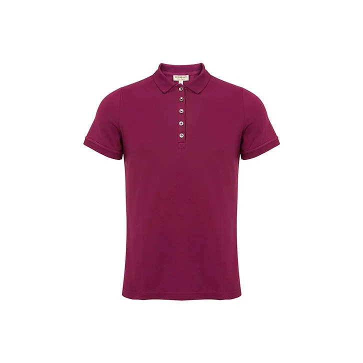 Burberry Polo Shirt Women's Magenta