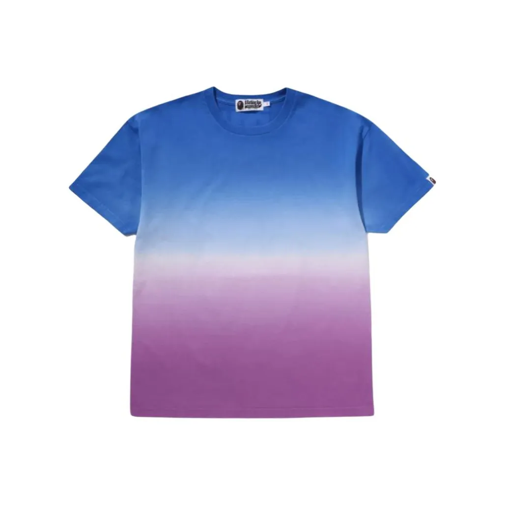 Bape Women's Gradation Big College Oversized Tee Pink