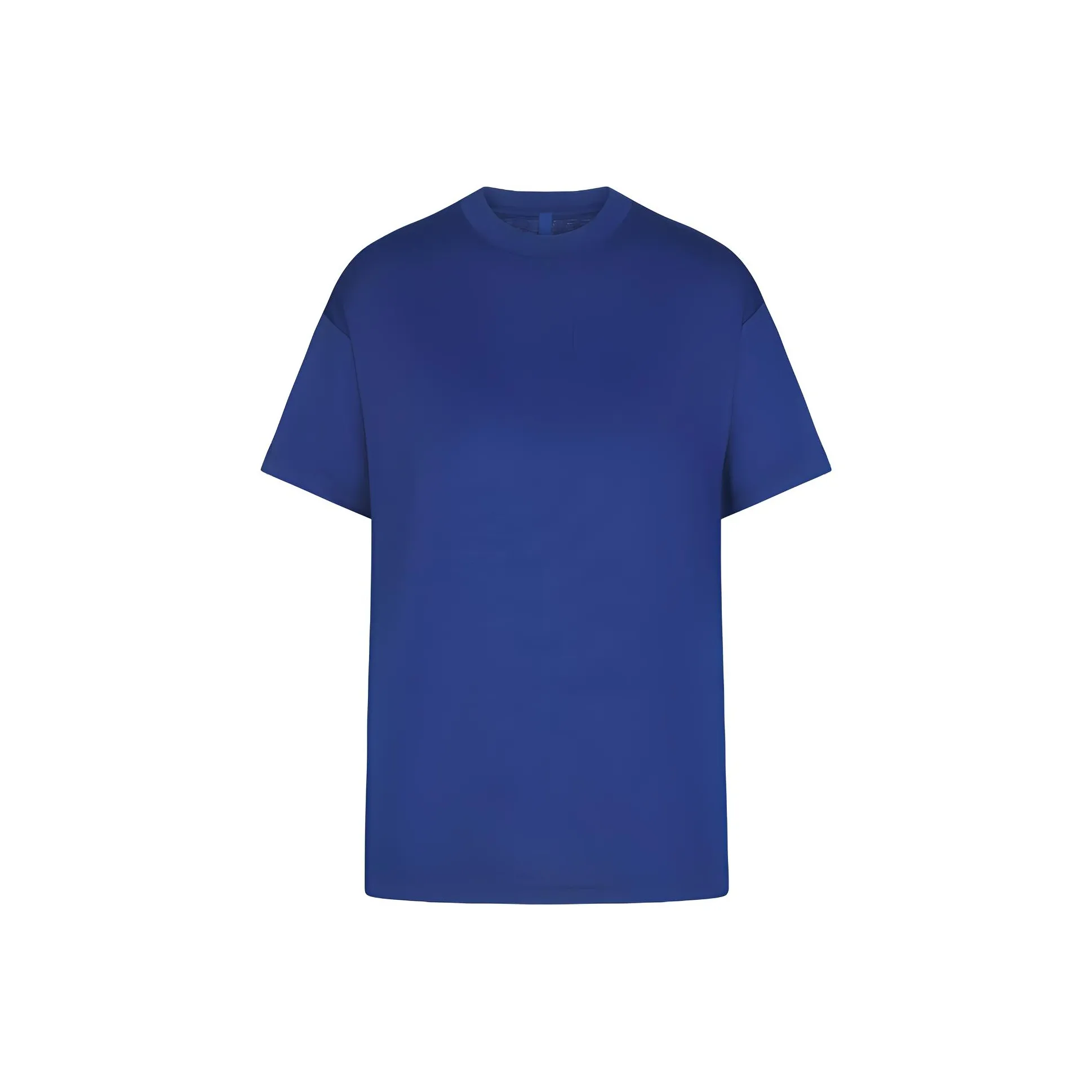 SKIMS TRACK Collection Drop Shoulder Sleeve T Shirt Women's COBALT/Cobalt Blue