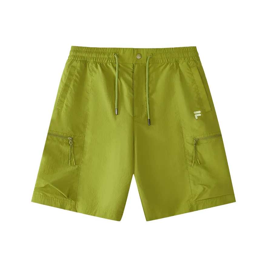 FILA FUSION FOB Sports Lifestyle Collection SS25 Повседневные шорты Мужской Морская трава Шар Зеленый GN