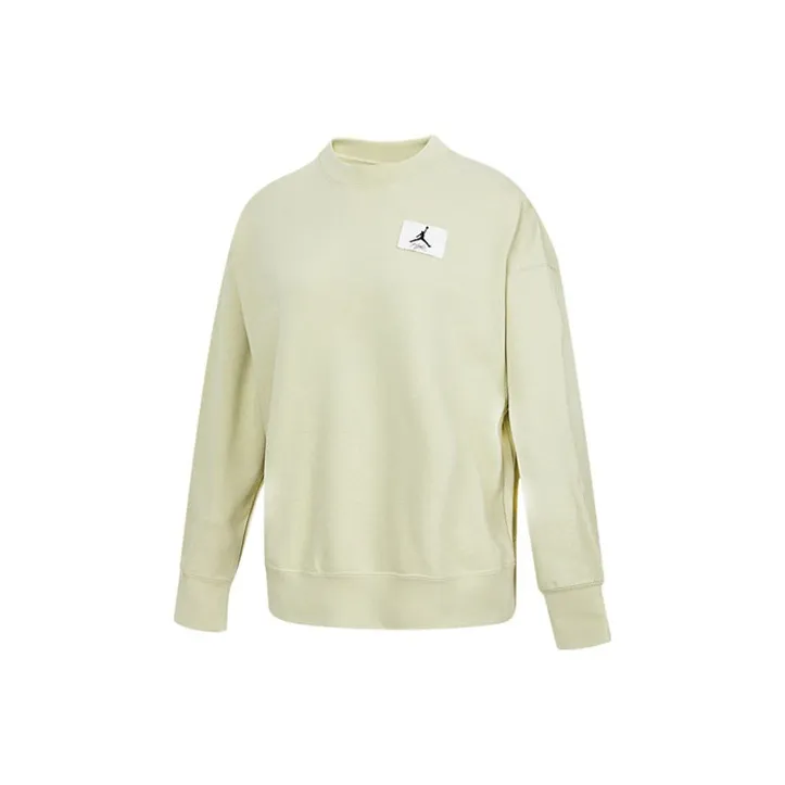 Джордан Толстовка Женская Светло-Оливковая Зеленая Серый