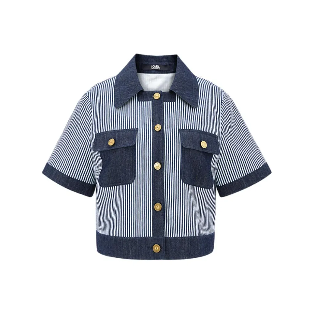 KARL LAGERFELD Shirt Women's Blue