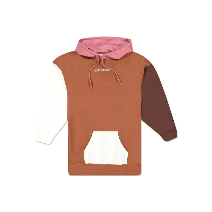 Adidas Originals Hooded Dress Толстовка Женская Сандаловое дерево Коричневый