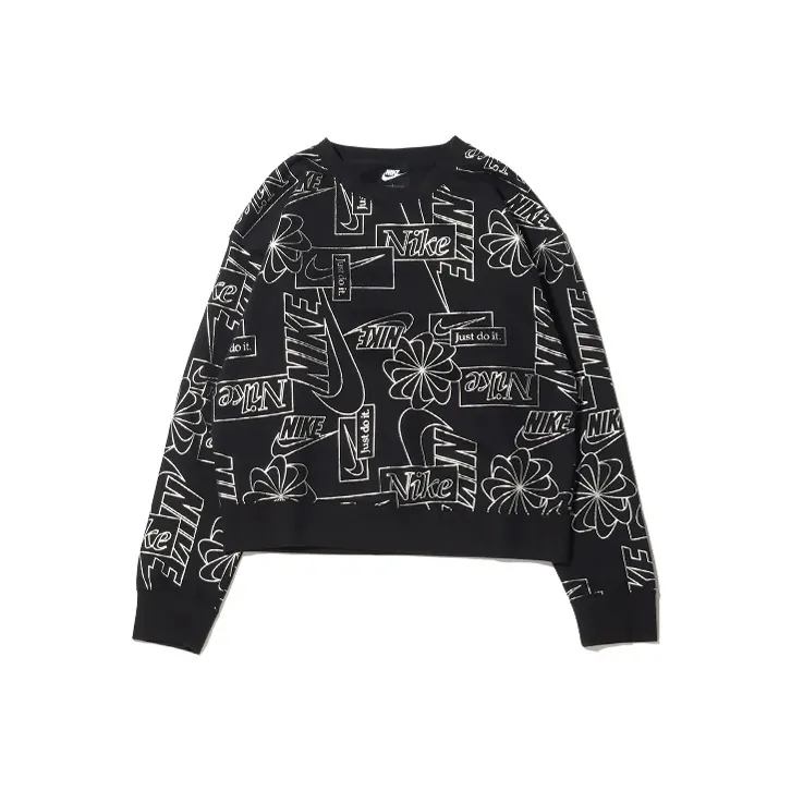 NIKE Черные Женские Свитшоты