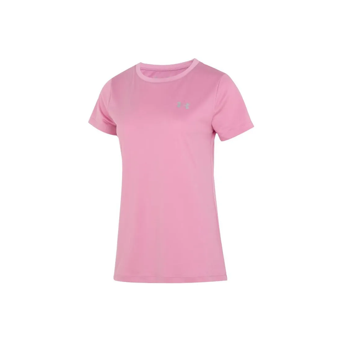 Under Armour Рукав реглан Короткий рукав T-рубашка Женская Ярко-розовая