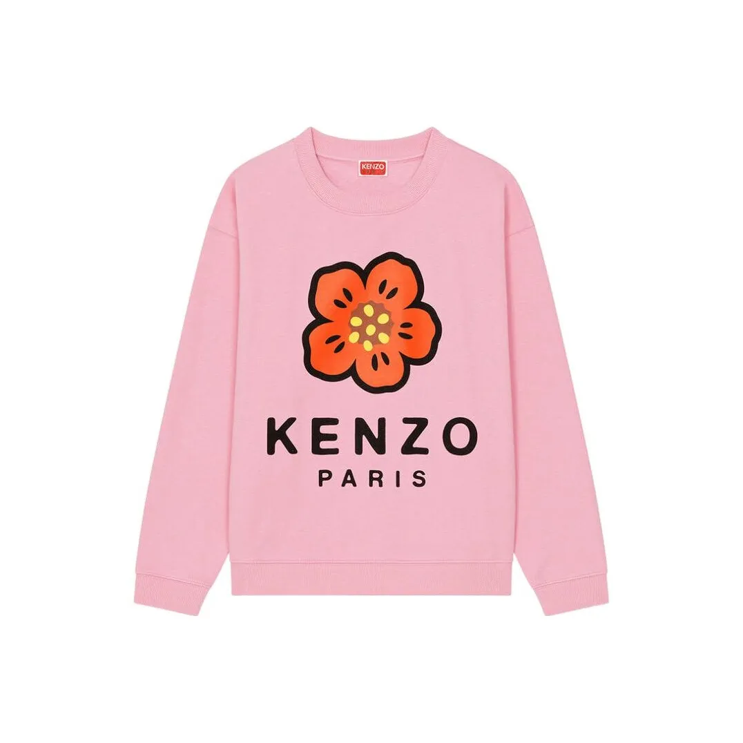 KENZO Толстовка Осенняя Женская Розовая