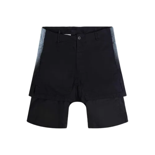 BORIS BIDJAN SABERI Черные Мужские Повседневные шорты