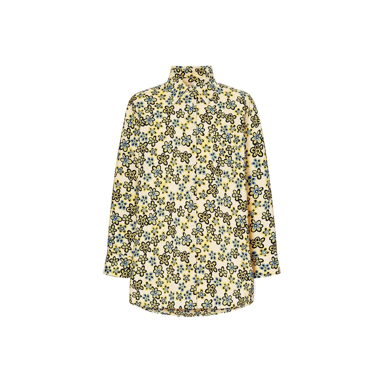 UNIQLO MARNI Co Бренд Рубашка Женская