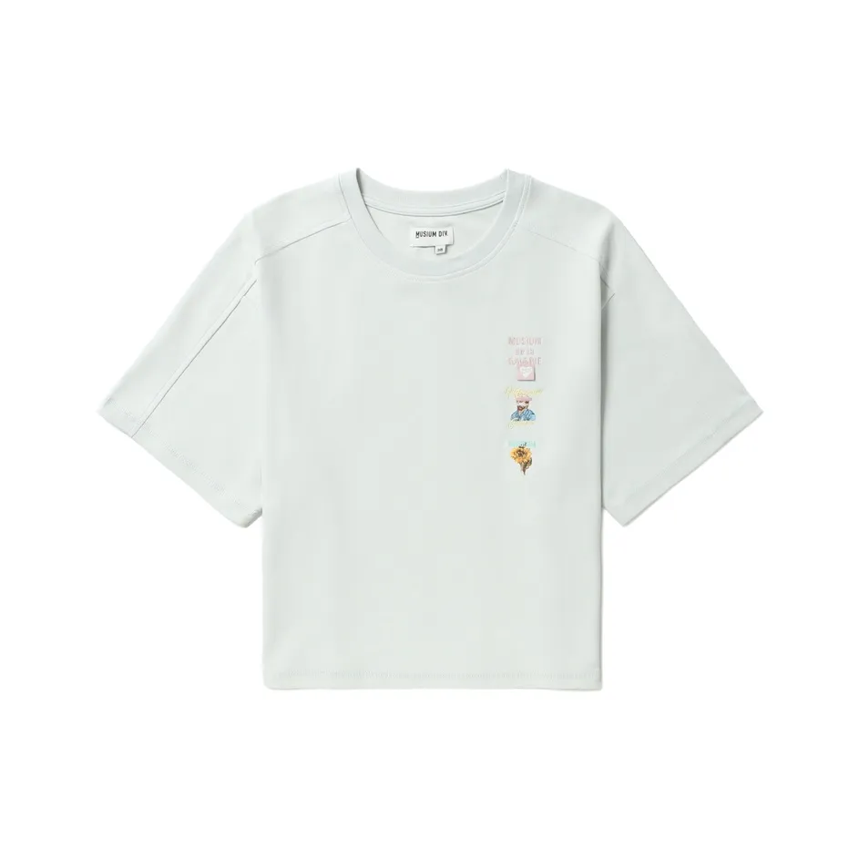 MUSIUM DIV Женские футболки с коротким рукавом