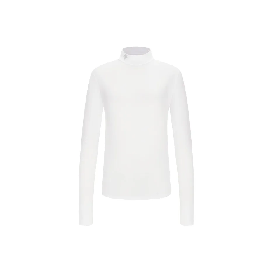 DESCENTE Golf T Shirts Women's WT WHITE