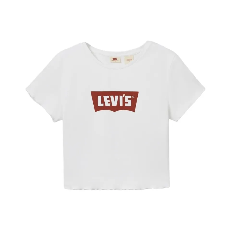 Levis T Shirts Women's White