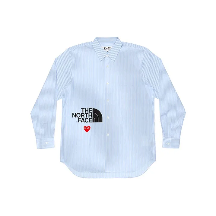 CDG Play Cdg X The North Face Blouse Stripe
