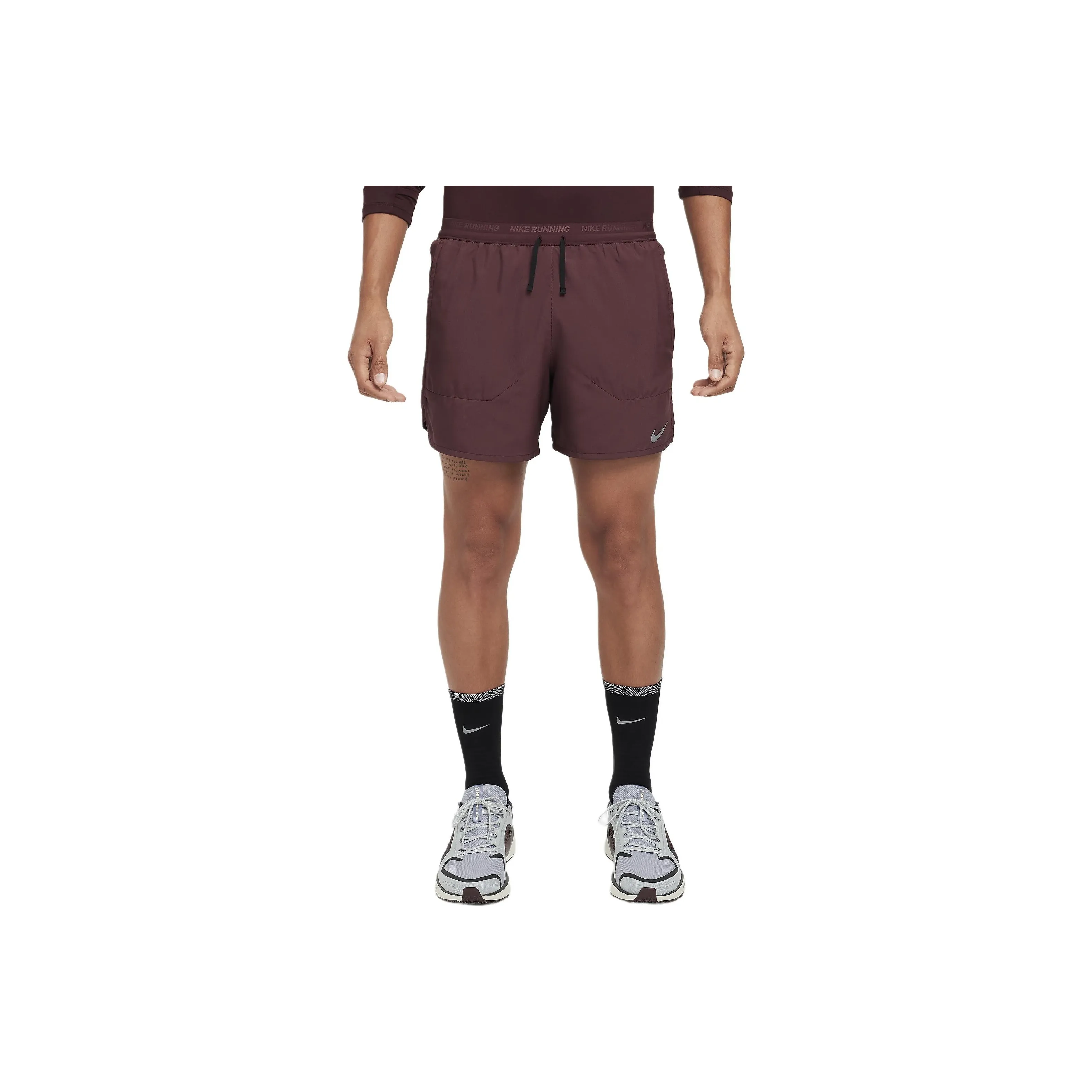 nike Dri Fit Повседневные шорты Мужские Темно-красные