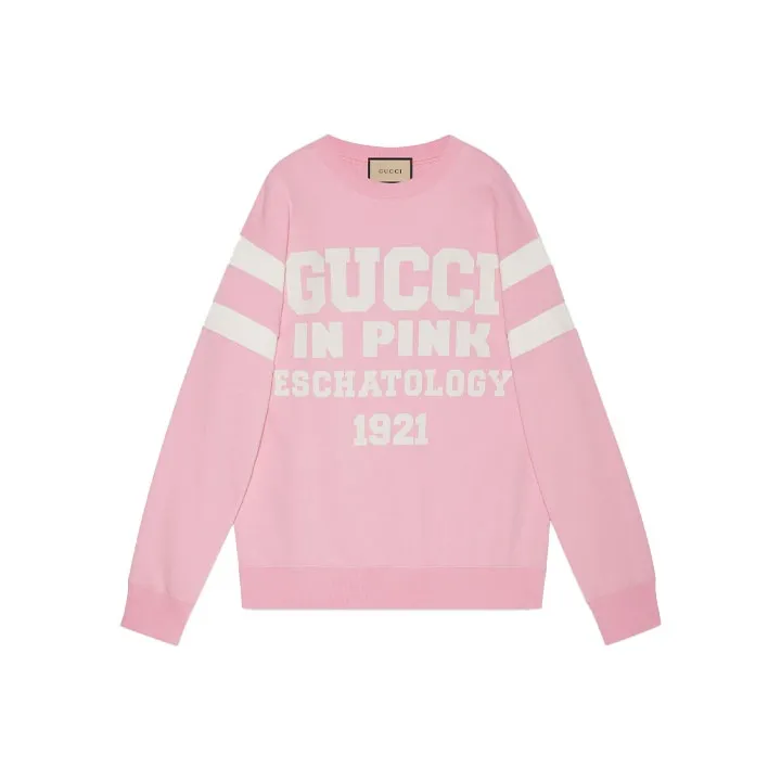 GUCCI 'GUCCI In Pink Eschatology 1921' Sweatshirt