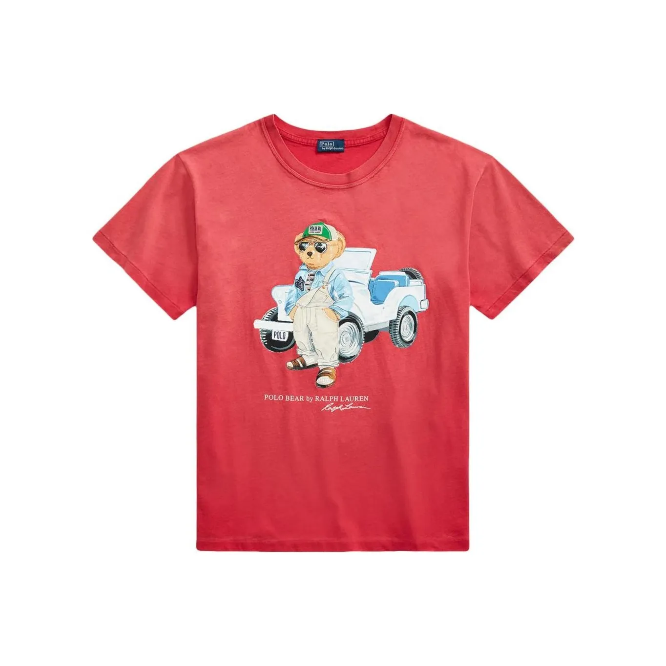 Polo Ralph Lauren Т-рубашка с рукавом-кафтан женская красная