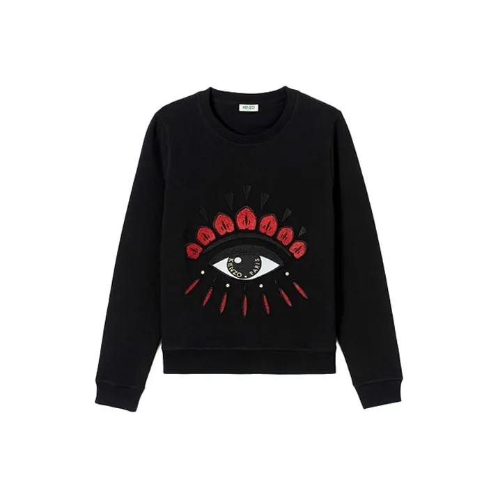 KENZO Черные Женские Свитшоты
