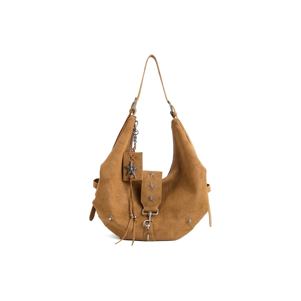 JACD ПУ (полиуретан) Сумка через плечо Стандартная Женская Roasted Ореховый