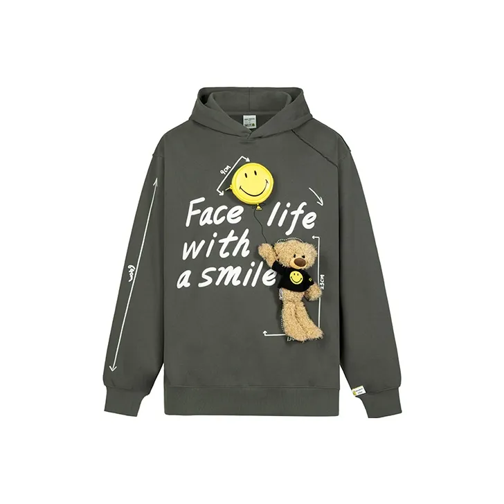 13 DEMARZO Smiley Унисекс Свитшоты