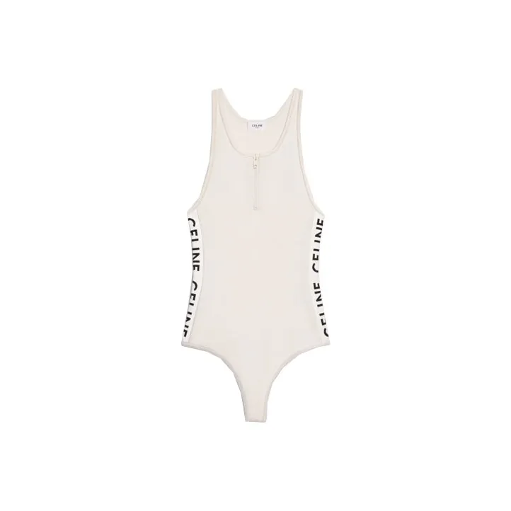 CELINE Bodysuits Women's White
