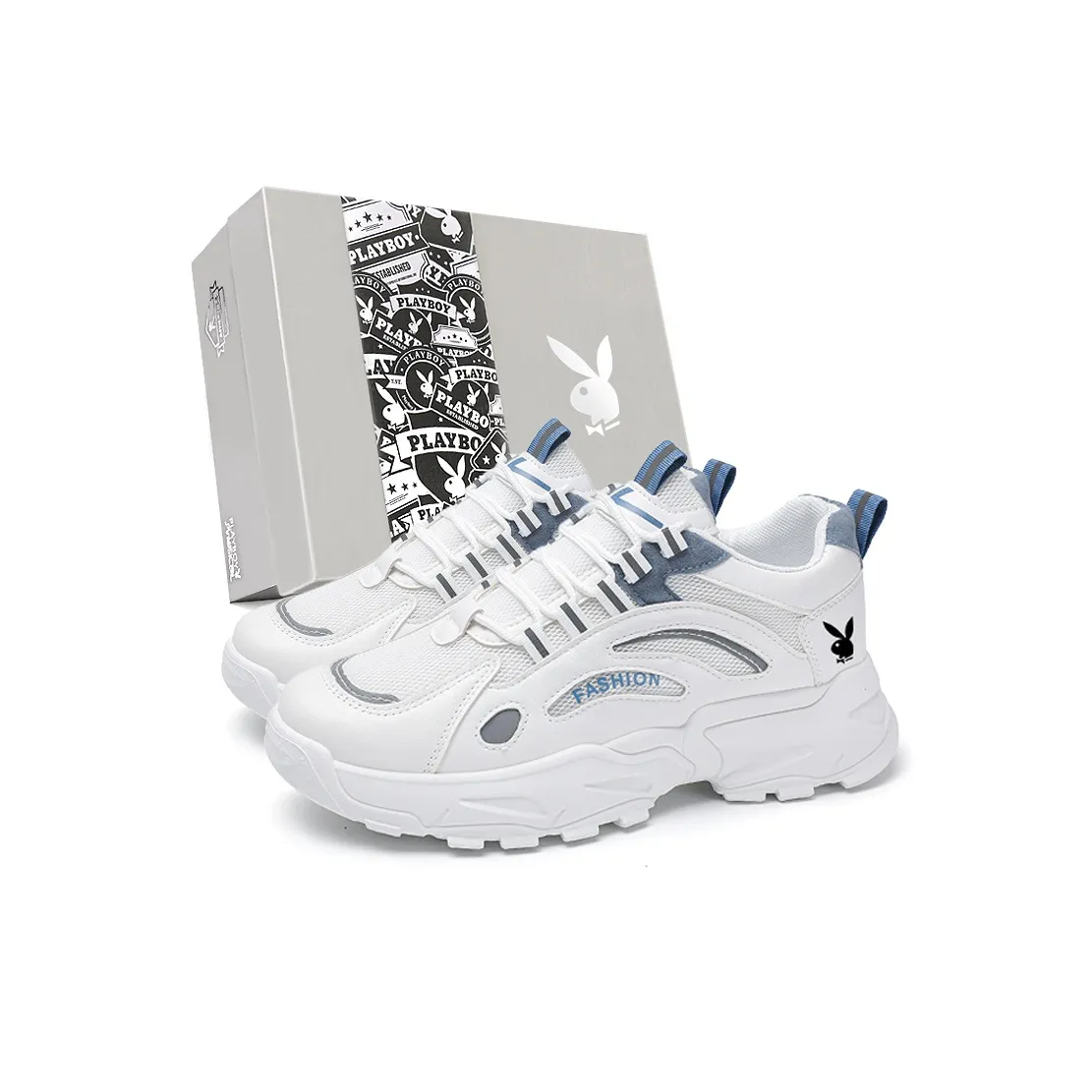 Playboy Low Топ Толстая Подошва Кроссовки Мужские