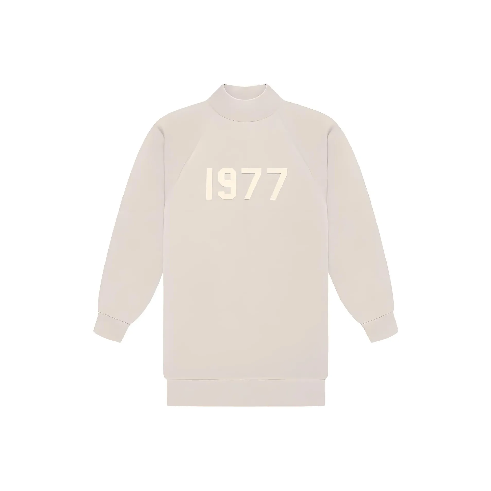 Fear Of God Essentials Women's1977 3/4 Sleeve Mockneck Wheat