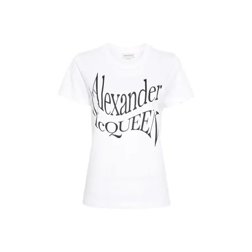 Alexander McQueen Белые Женские Футболки