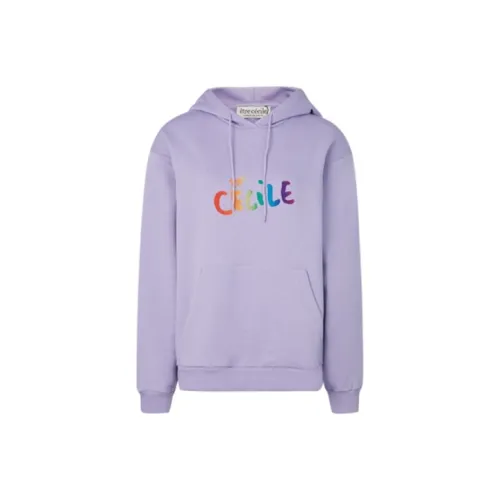 ETRE CECILE Фиолетовый Женские Свитшоты