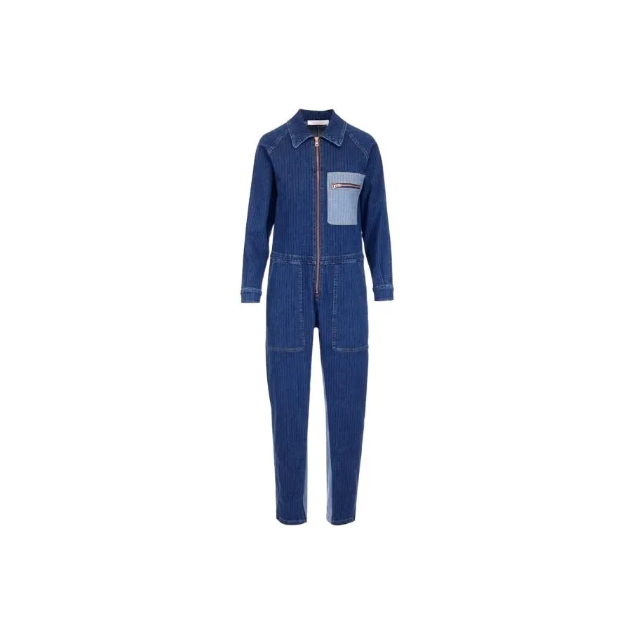 SEE BY CHLOE Синий Женское Боди