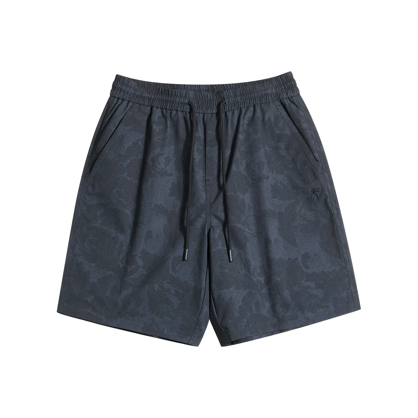 Dance with wolves Повседневные шорты Мужские Темно-синие