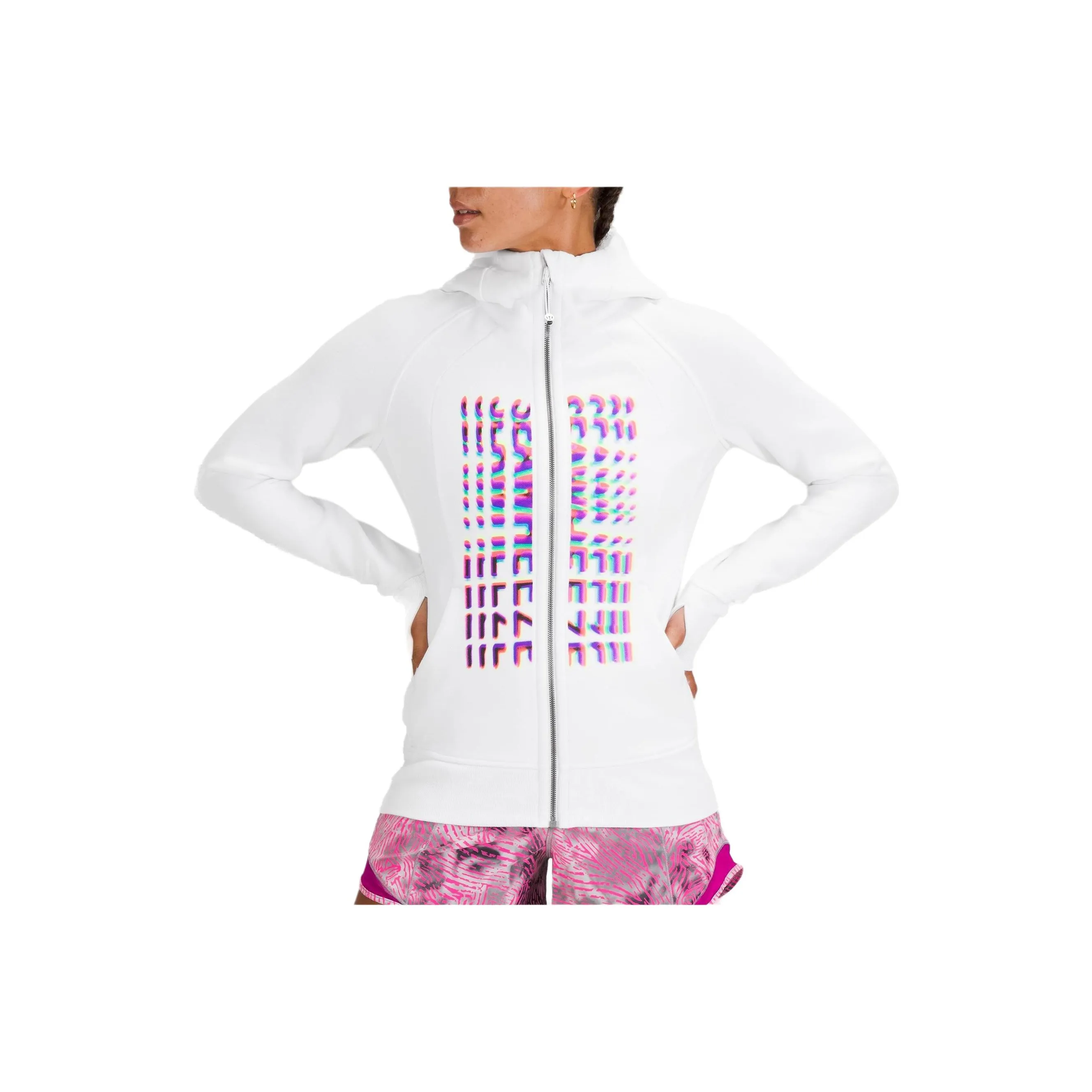 lululemon Scuba Свитшот Женский Белый