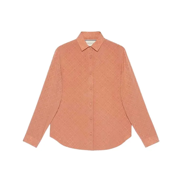 GUCCI Gg Check Long sleeved Shirt