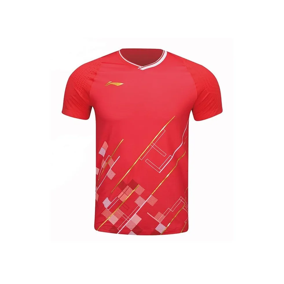 Подкладка для бадминтона джерси мужской красный