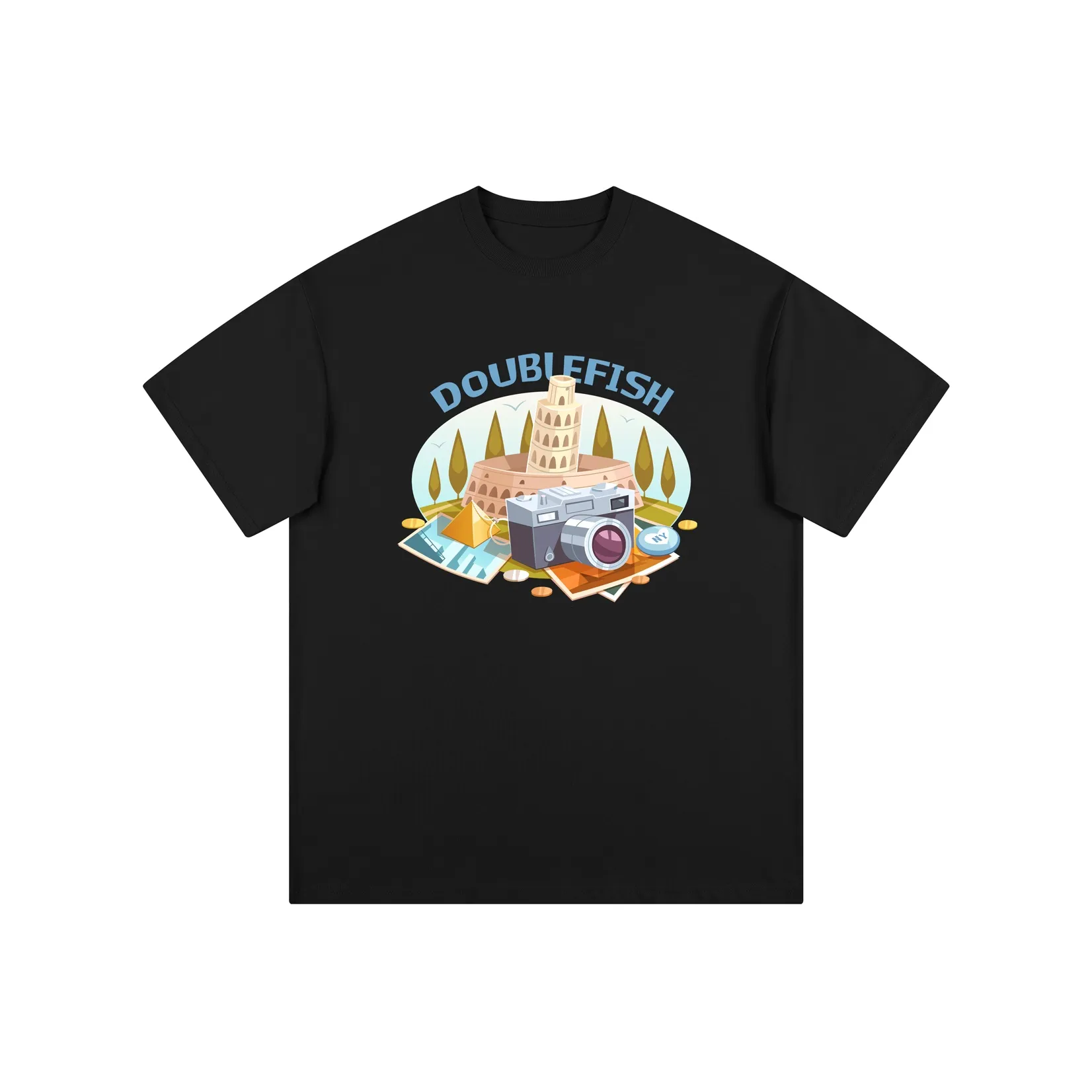 DOUBLE FISH Унисекс Футболки