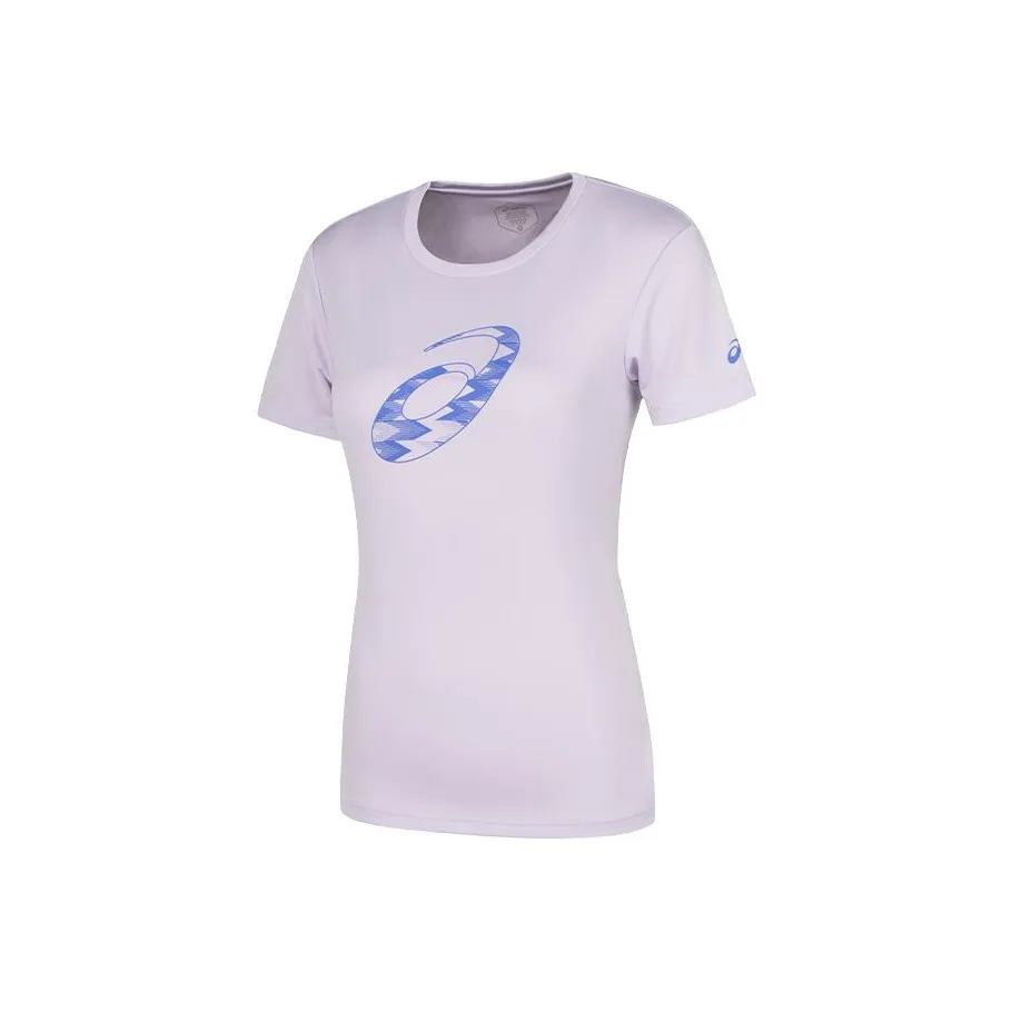 Asics Женская беговая футболка T светло-фиолетовая