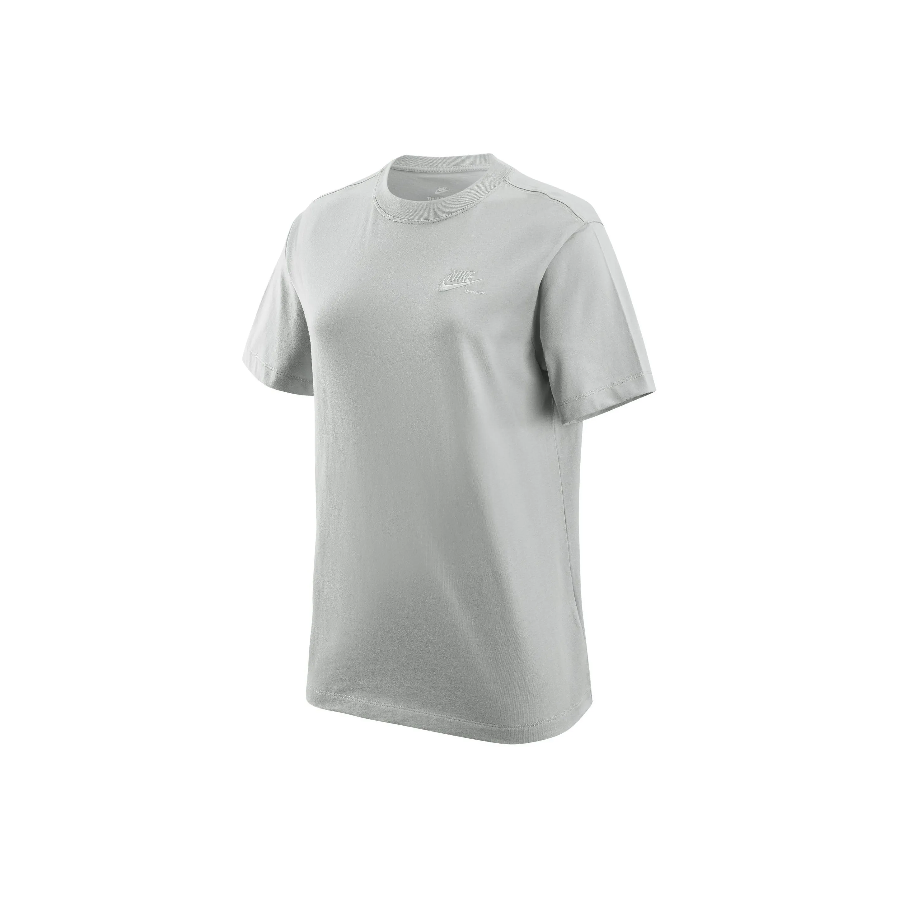 Nike T-Shirt Женская Светлая Серебряная