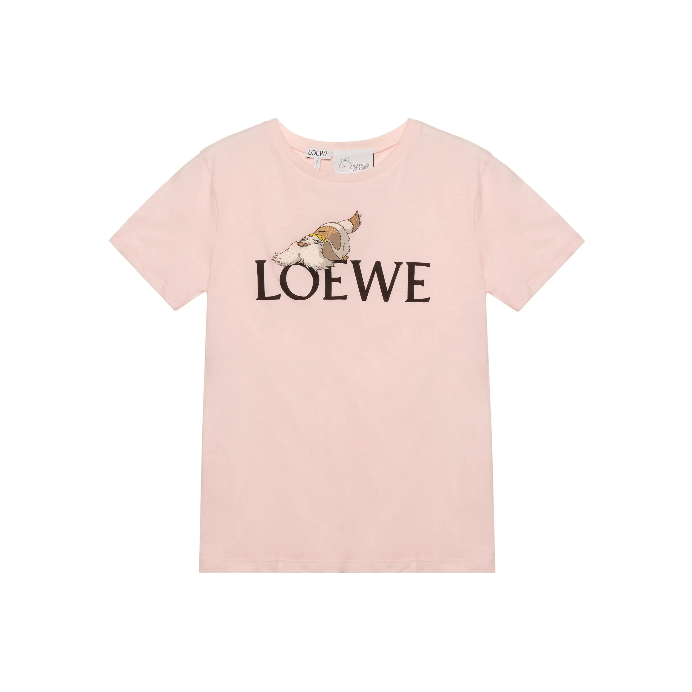 LOEWE X Howl's Moving Castle T Shirts Women's Pink