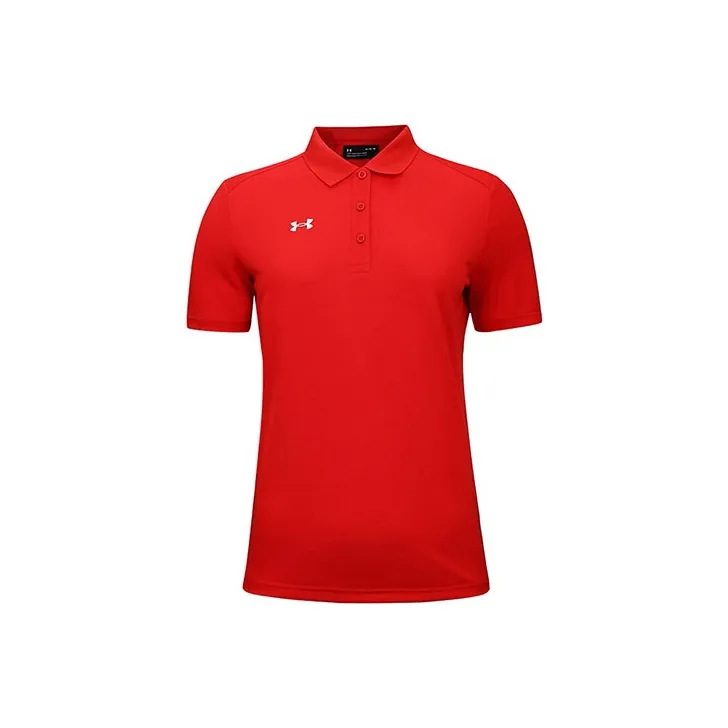 Under Armour Женские Поло Красного цвета