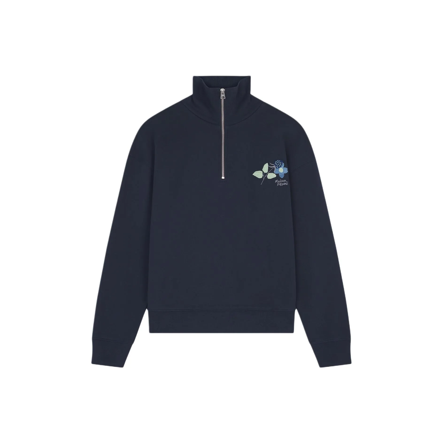 Maison Kitsune Strawberry Leaf Sweatshirt