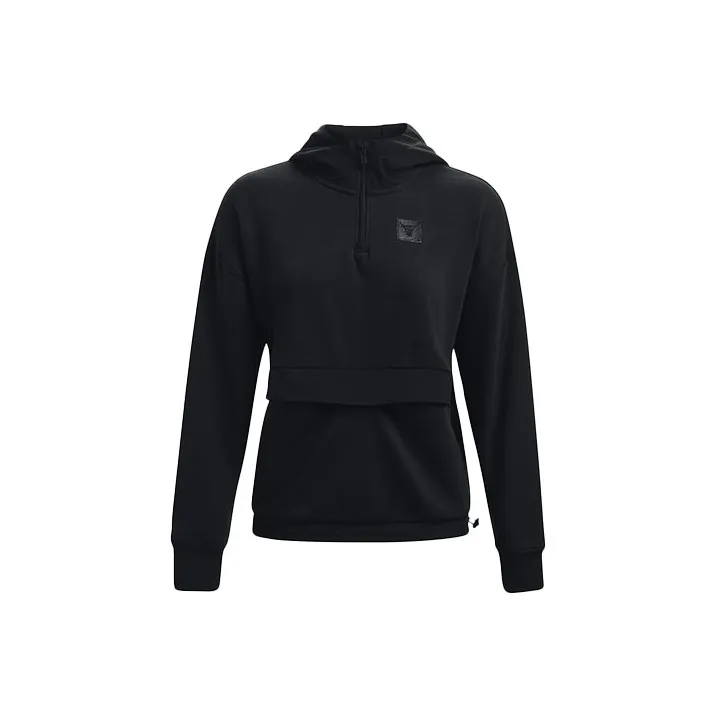 Under Armour Project Rock Collection Черные Женские Свитшоты