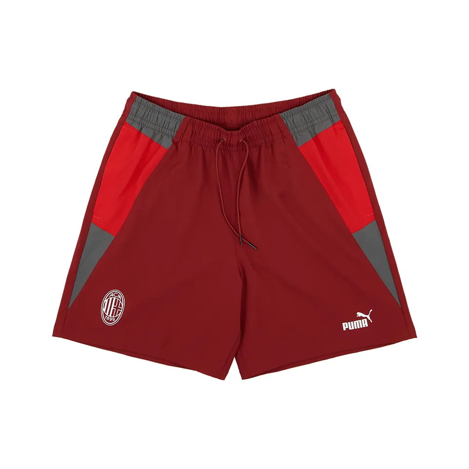 PUMA AC Milan Training Shorts Football Lower Men's Red Black Legion