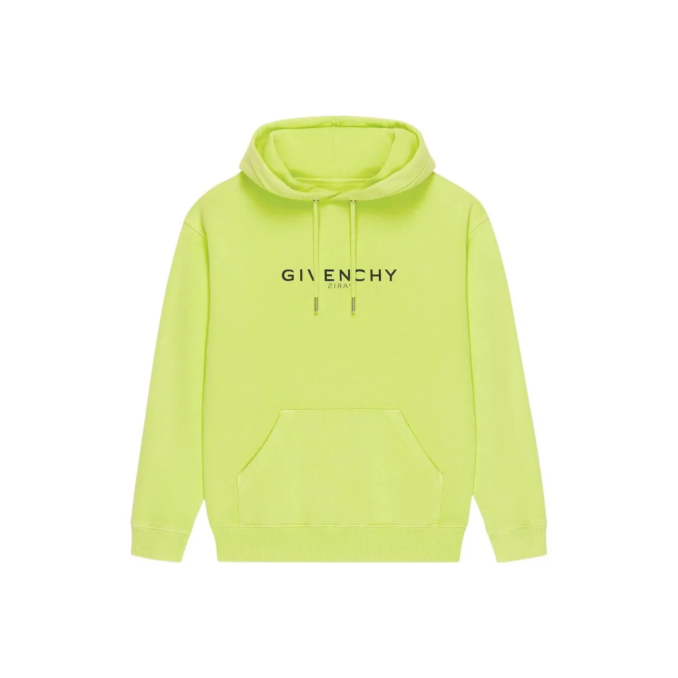 Givenchy Long Sleeve Hoodie 'Fluo Yellow'