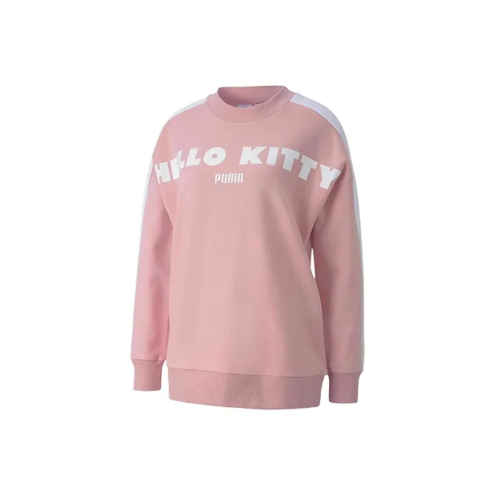 PUMA Розовые Женские Свитшоты