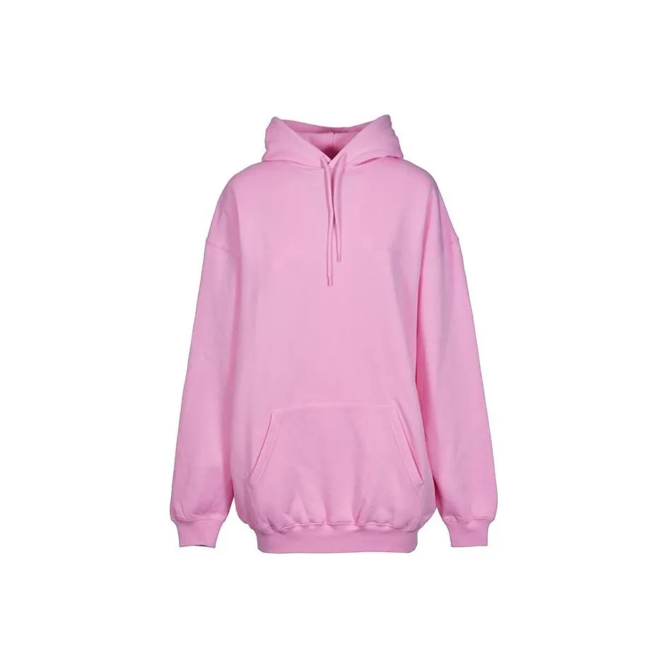 Balenciaga Political Campaign Medium Fit Hoodie 'Bubble Gum/White'