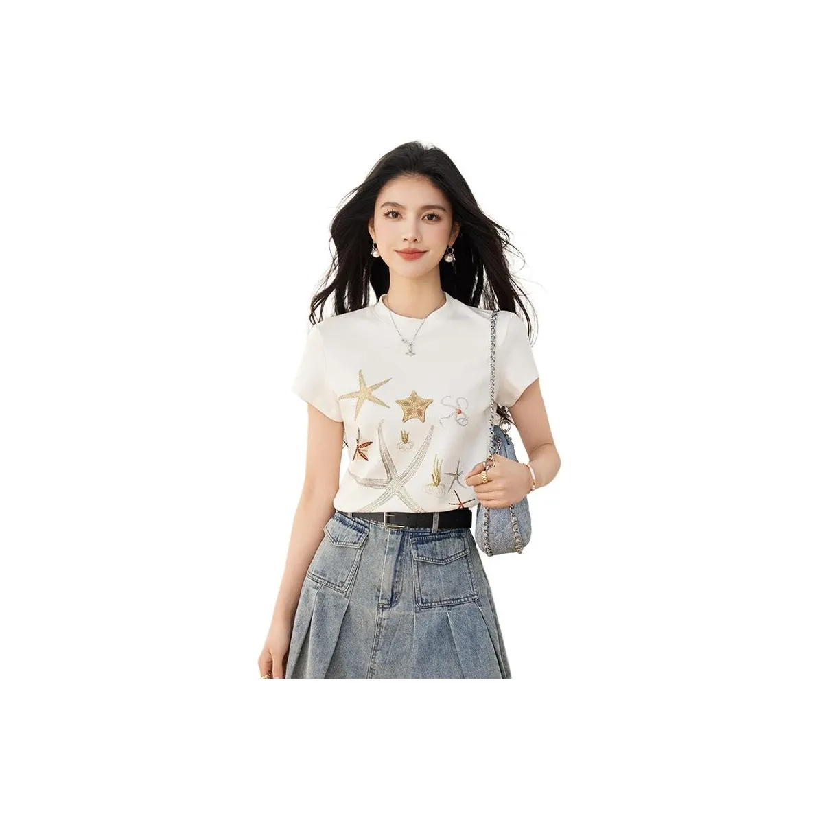 La Chapelle T-рубашка Женская Белая