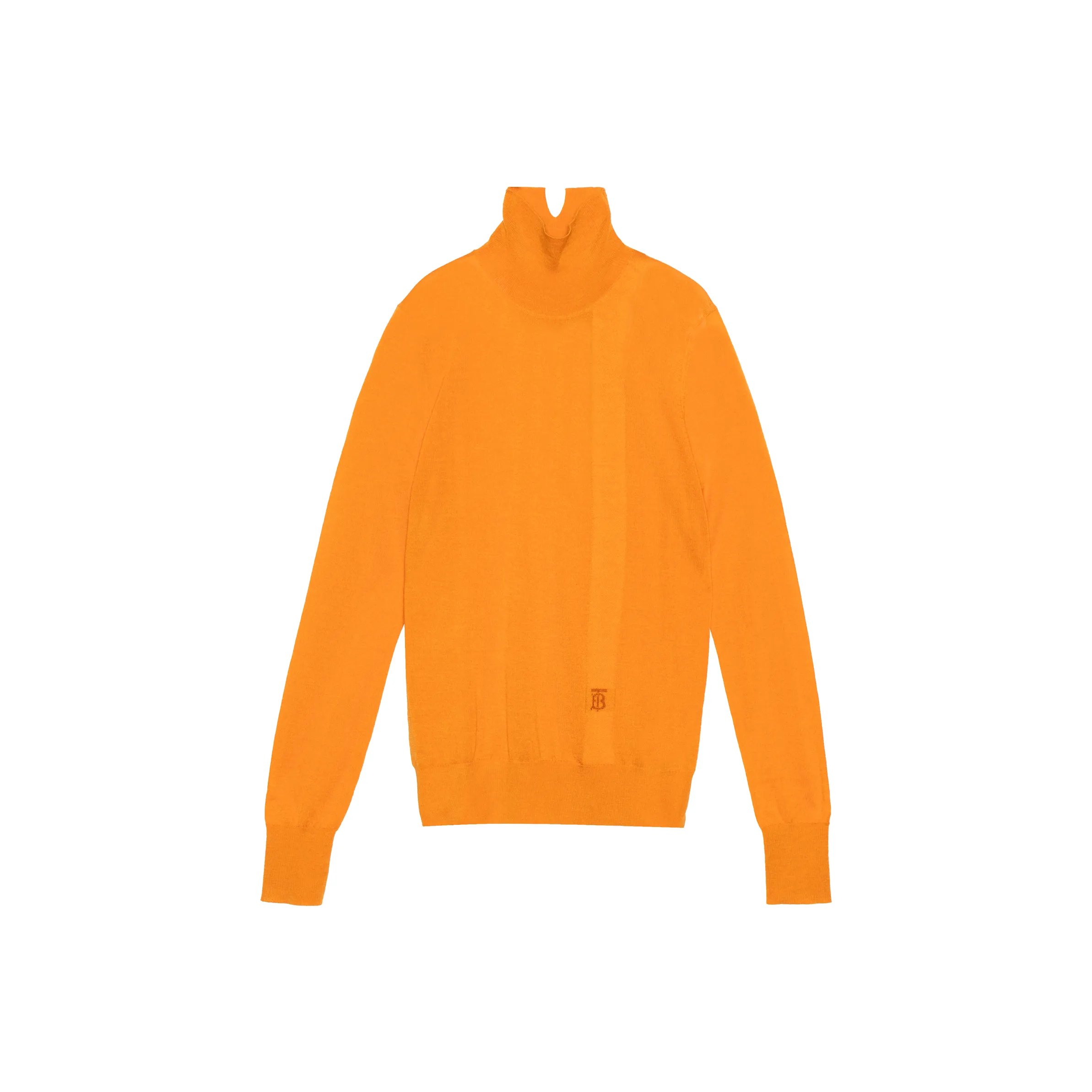 Burberry Кашемировый свитер женский оранжевый