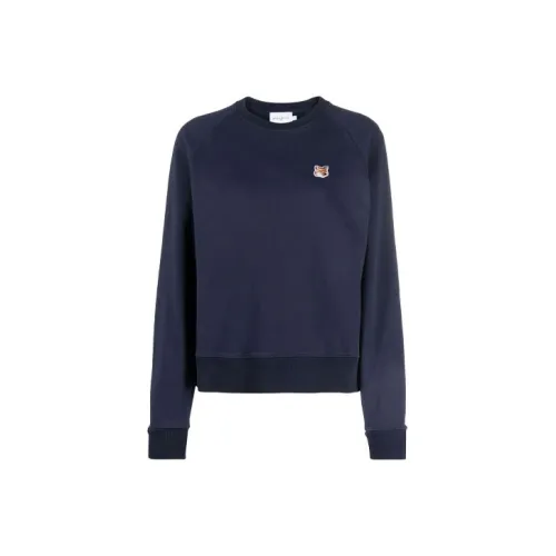 Maison Kitsune Синий Женские Свитшоты