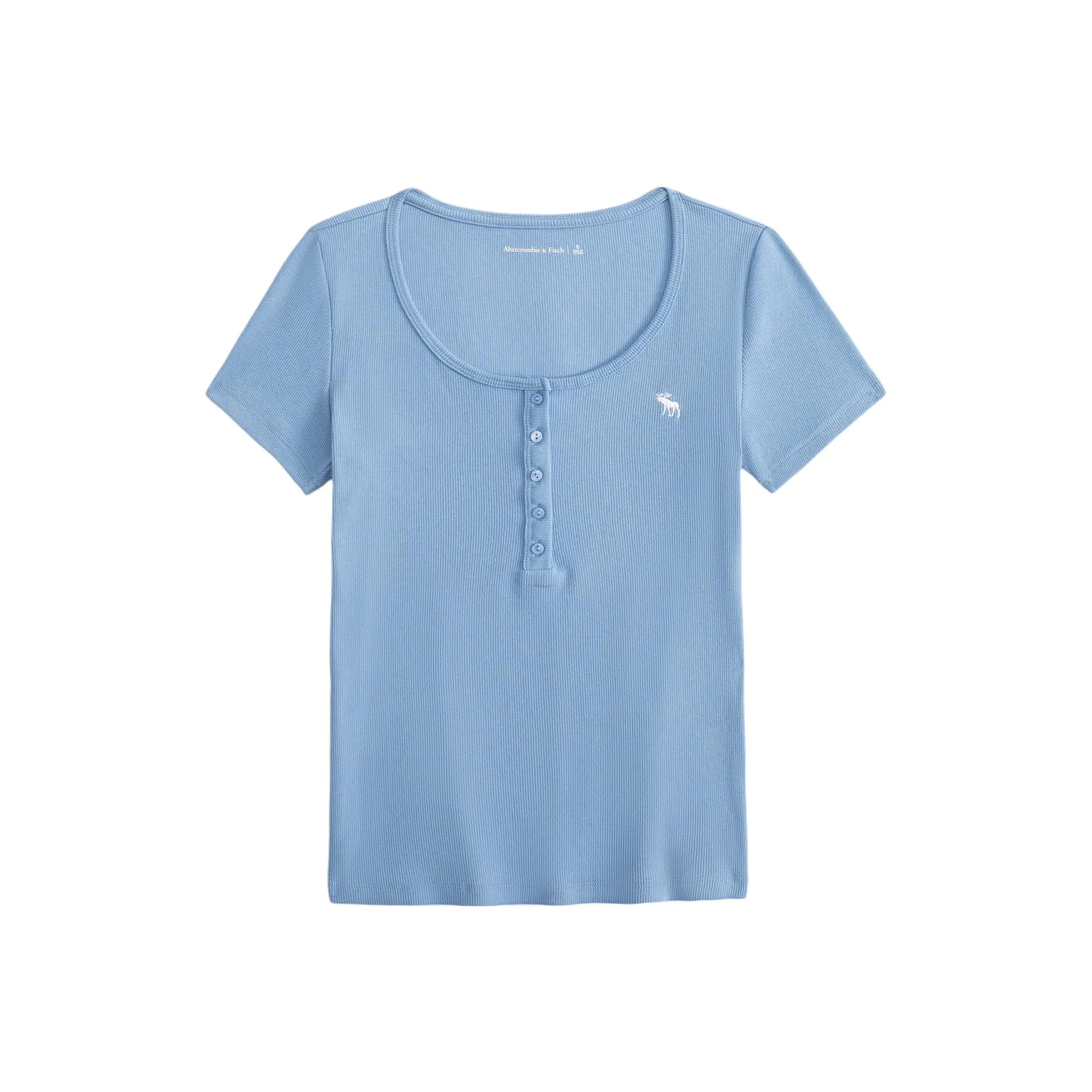 Abercrombie＆Fitch Regular T Shirt Women's Sky Blue