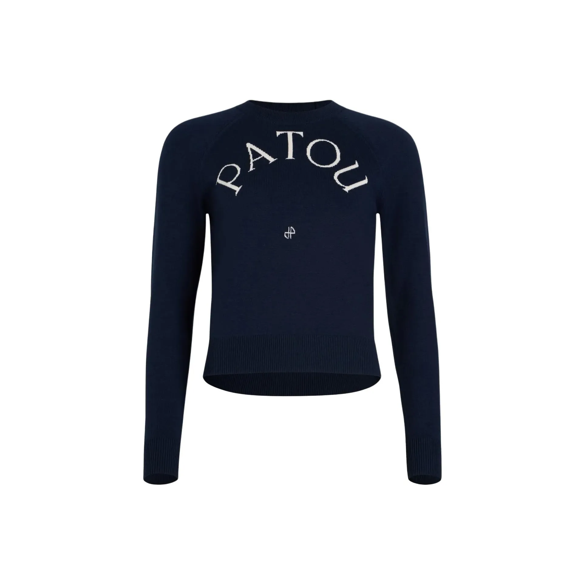 Patou Logo jacquard Merino Sweater