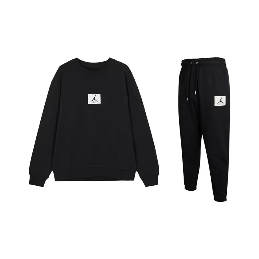 Jordan Sweatshirt Set Men's Black